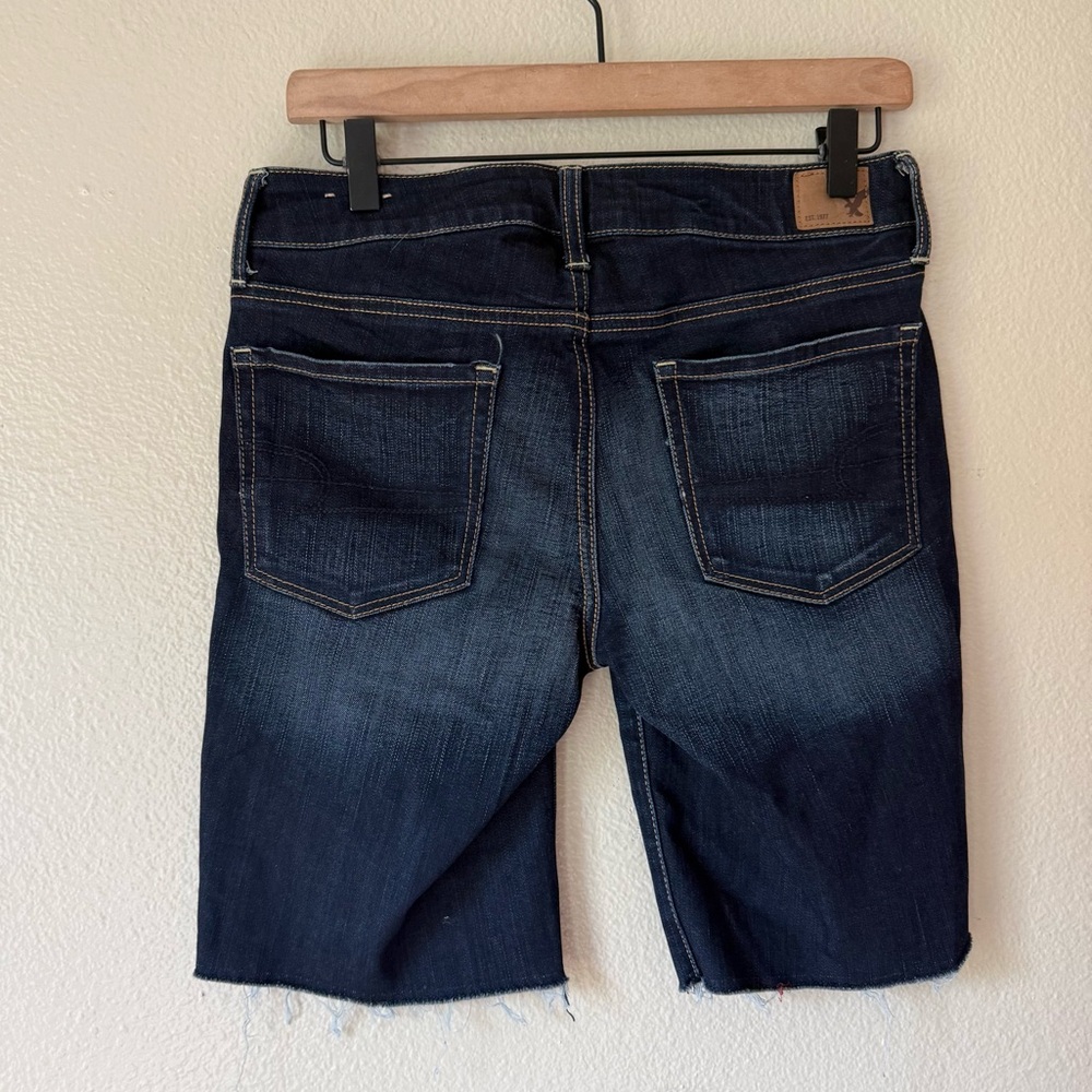 ❇️American Eagle Dark Wash Denim Bermuda Shorts 2 for $22❇️ - Picture 2 of 3